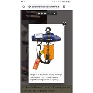 (T 0601) Motorlu Caraskal